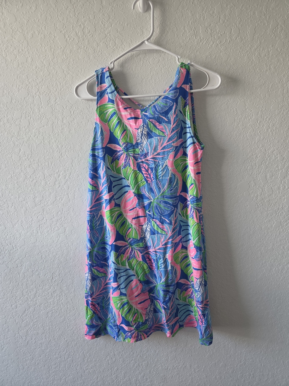 Lilly Pulitzer Kristen dress in Blue Grotto Beleaf in yourself